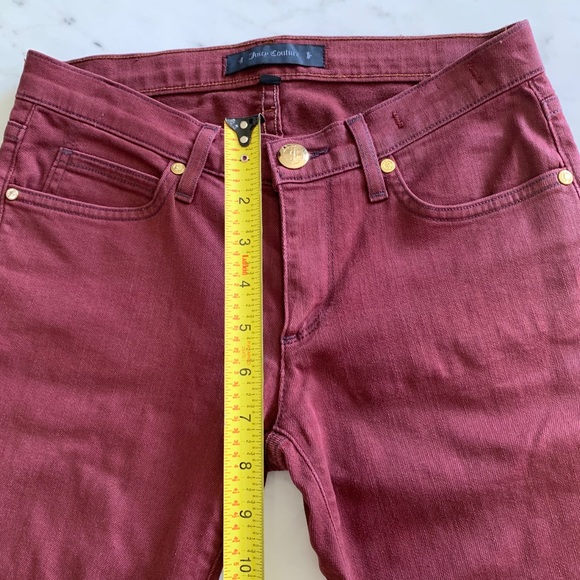Juicy Couture Maroon Jeans - Picture 4 of 7